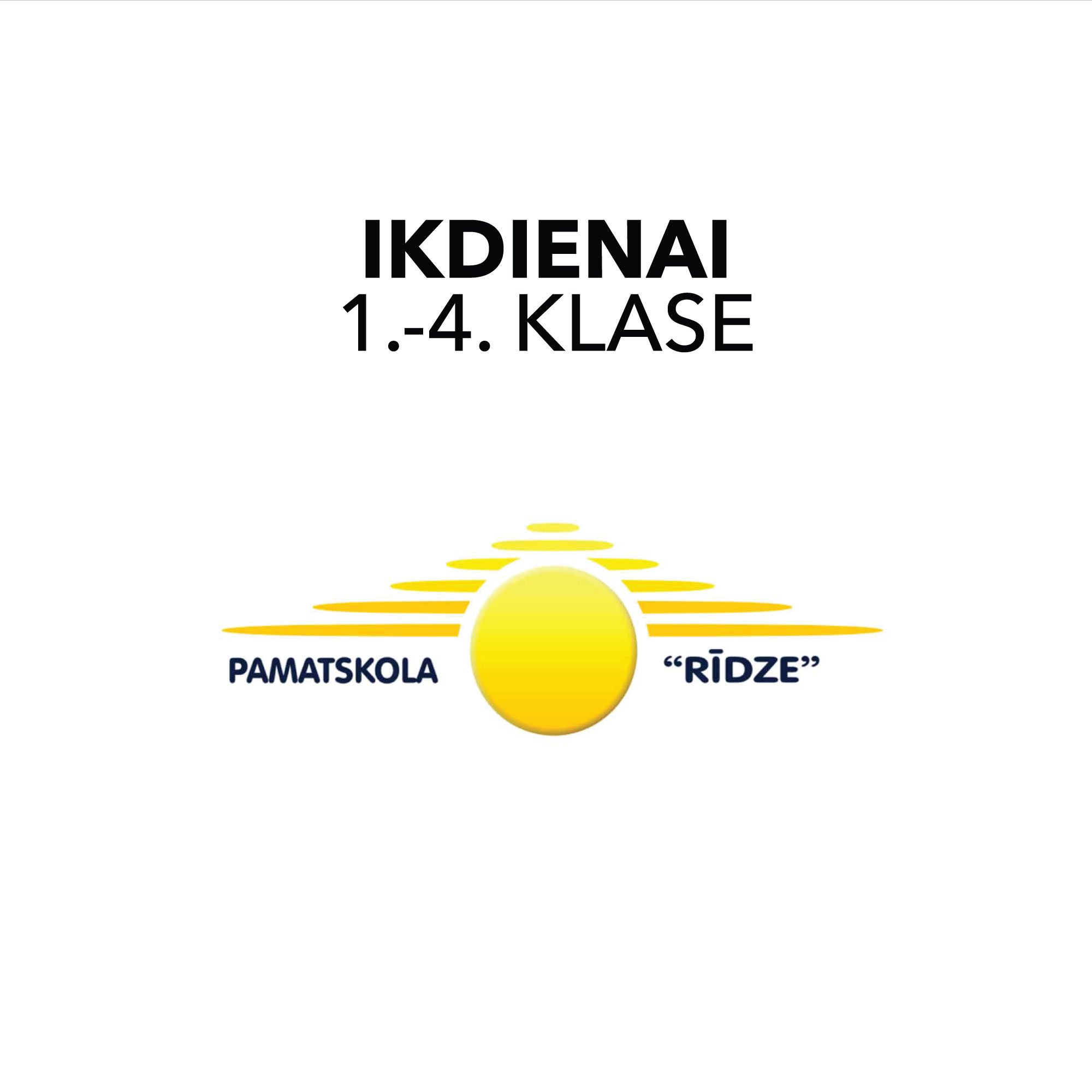 Ikdiena 1.-4.klase