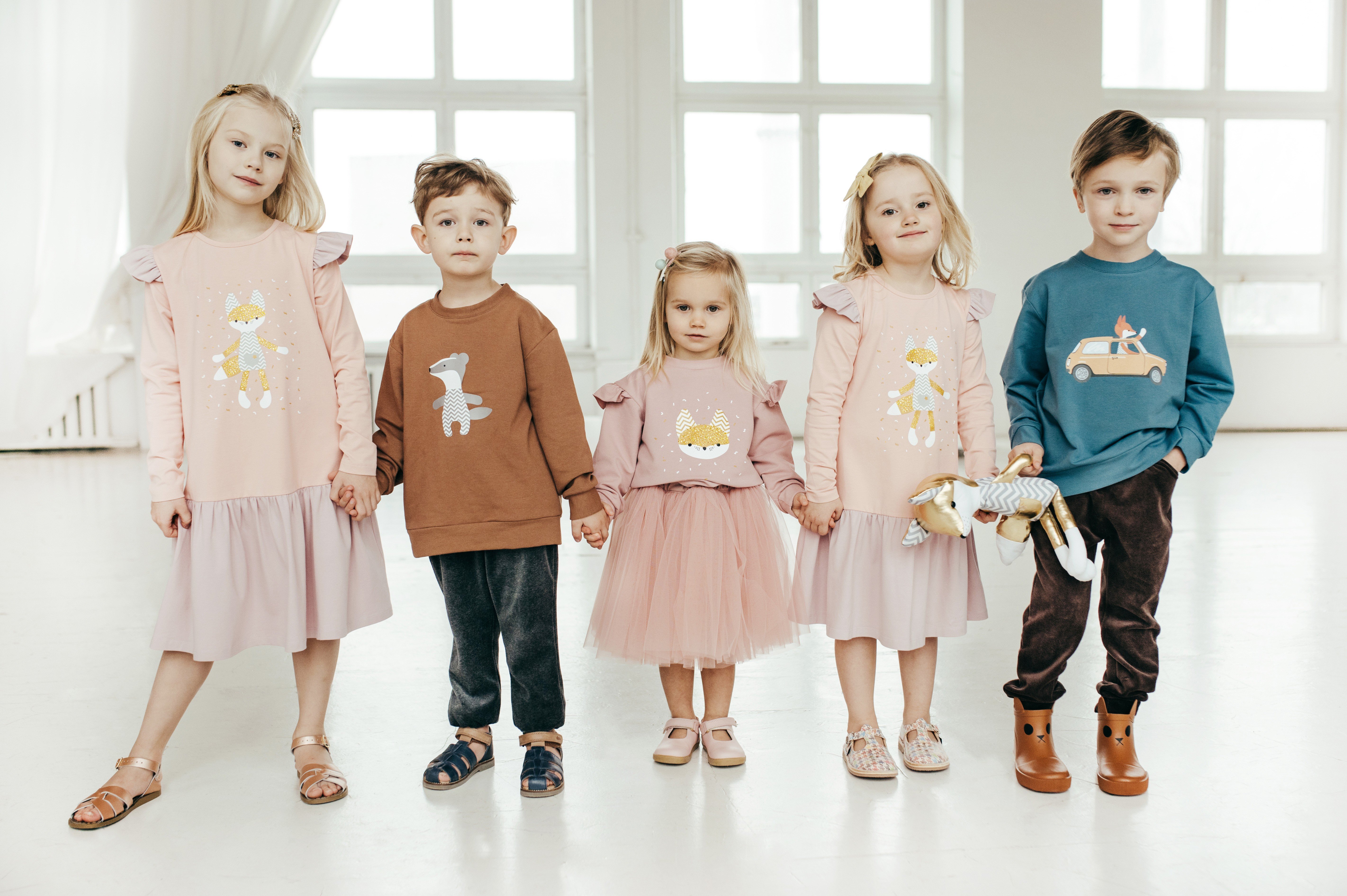 HEBE in a collaboration with ‘’TUTA’S LIETAS’’ has created new winter 2021 clothing collection for children. 