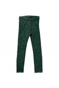 Pants green merino wool