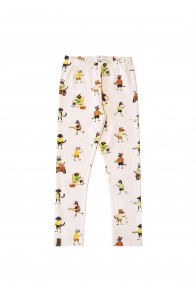 Leggings with allover dog print
