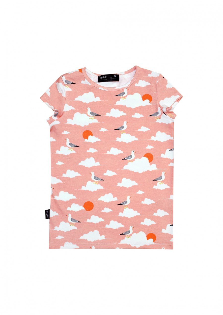 Top with pink cloud print SS21109L