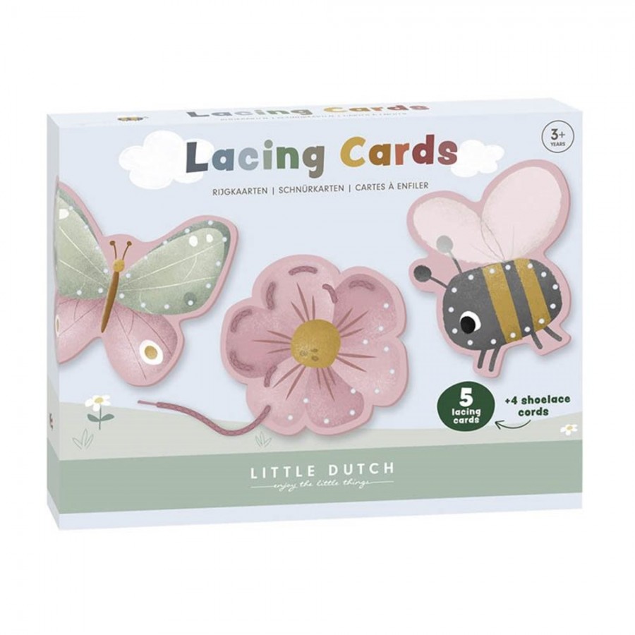 Lacing Cards Flowers & Butterflies LD120723