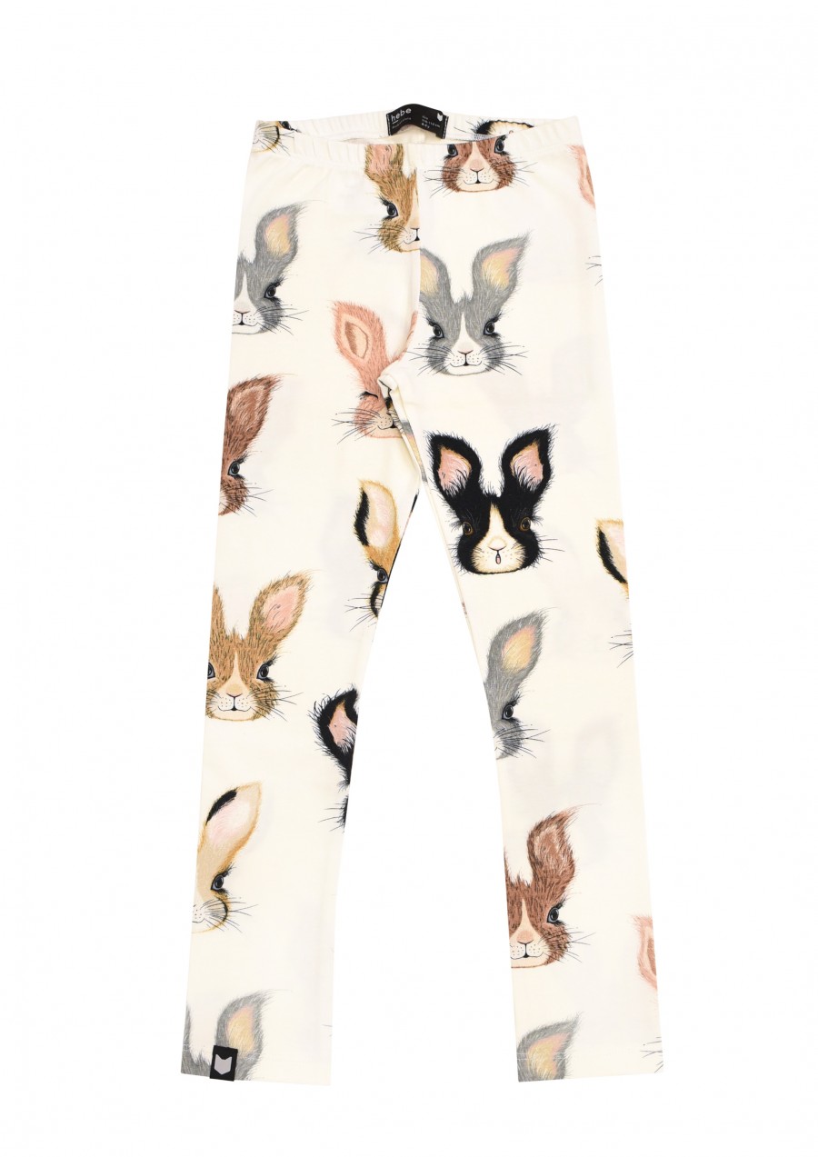Leggings with Easter bunny print E20004L