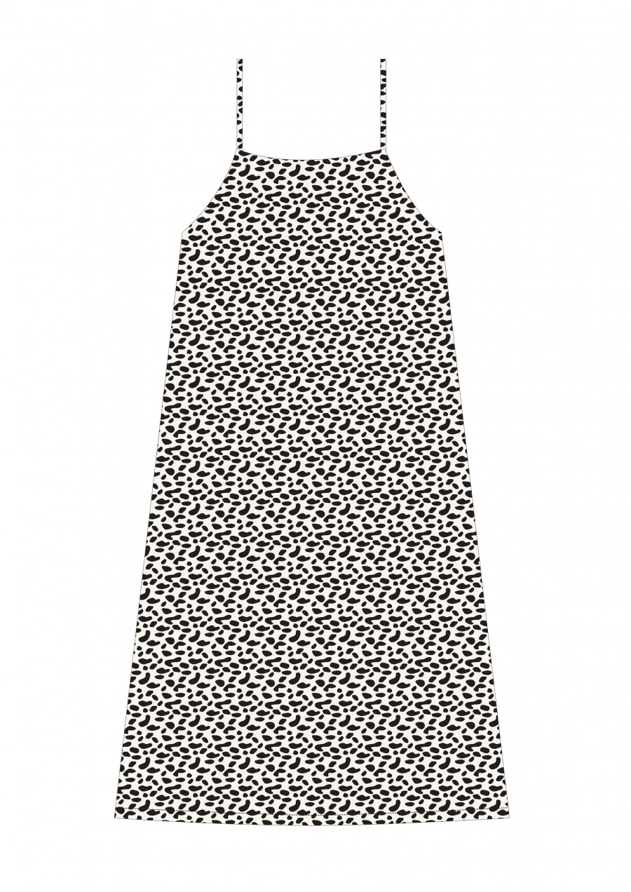 Dress with leopard design SS20140L
