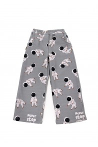 Sweatpants with allover astronout print