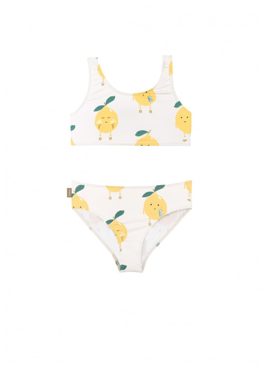 Swimsuit with lemons print SS23261