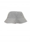 Hat with black stripes SS19015