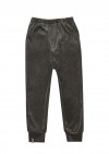 Pants dark grey velvet FW21171L