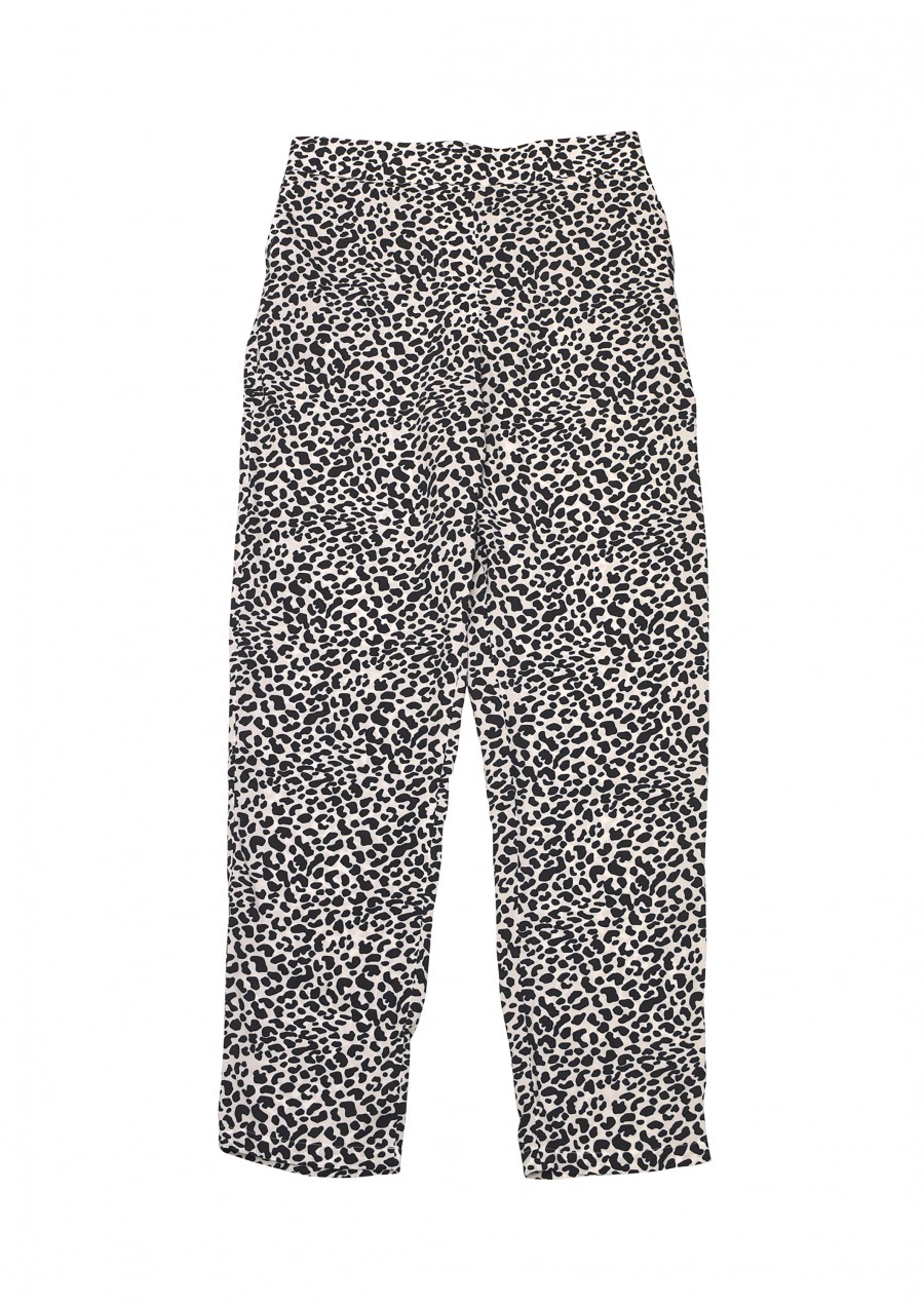 Pants with leopard design SS20194