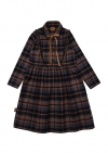 Dress brown checkered flanel FW24154