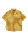 Shirt yellow tie-dye with embroidery lemon SS23257