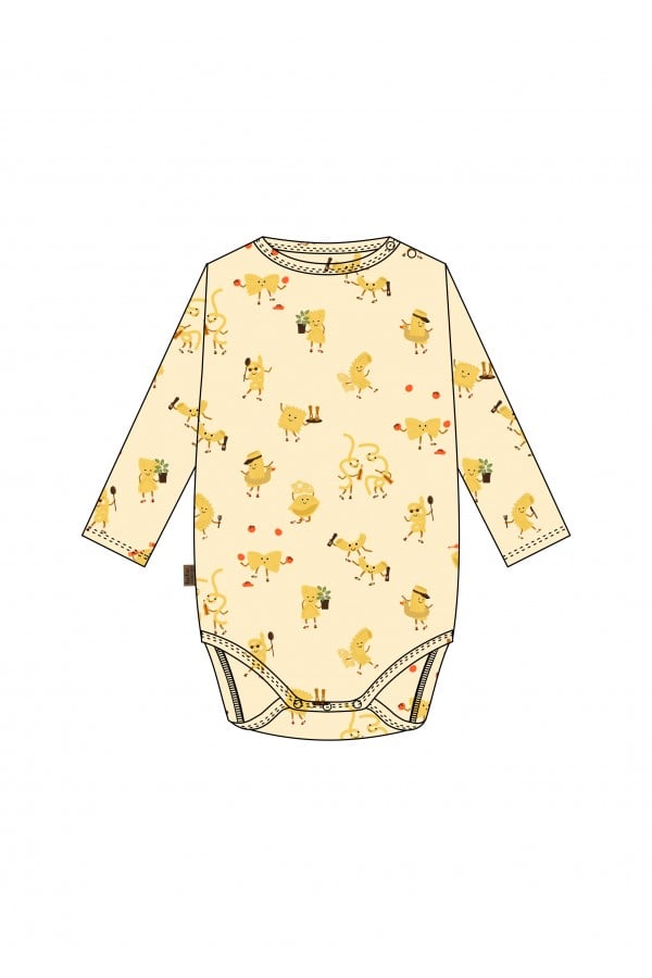 Body with pasta allover print 0159_S25106