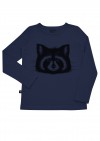 Top blue with raccoon FW19062L