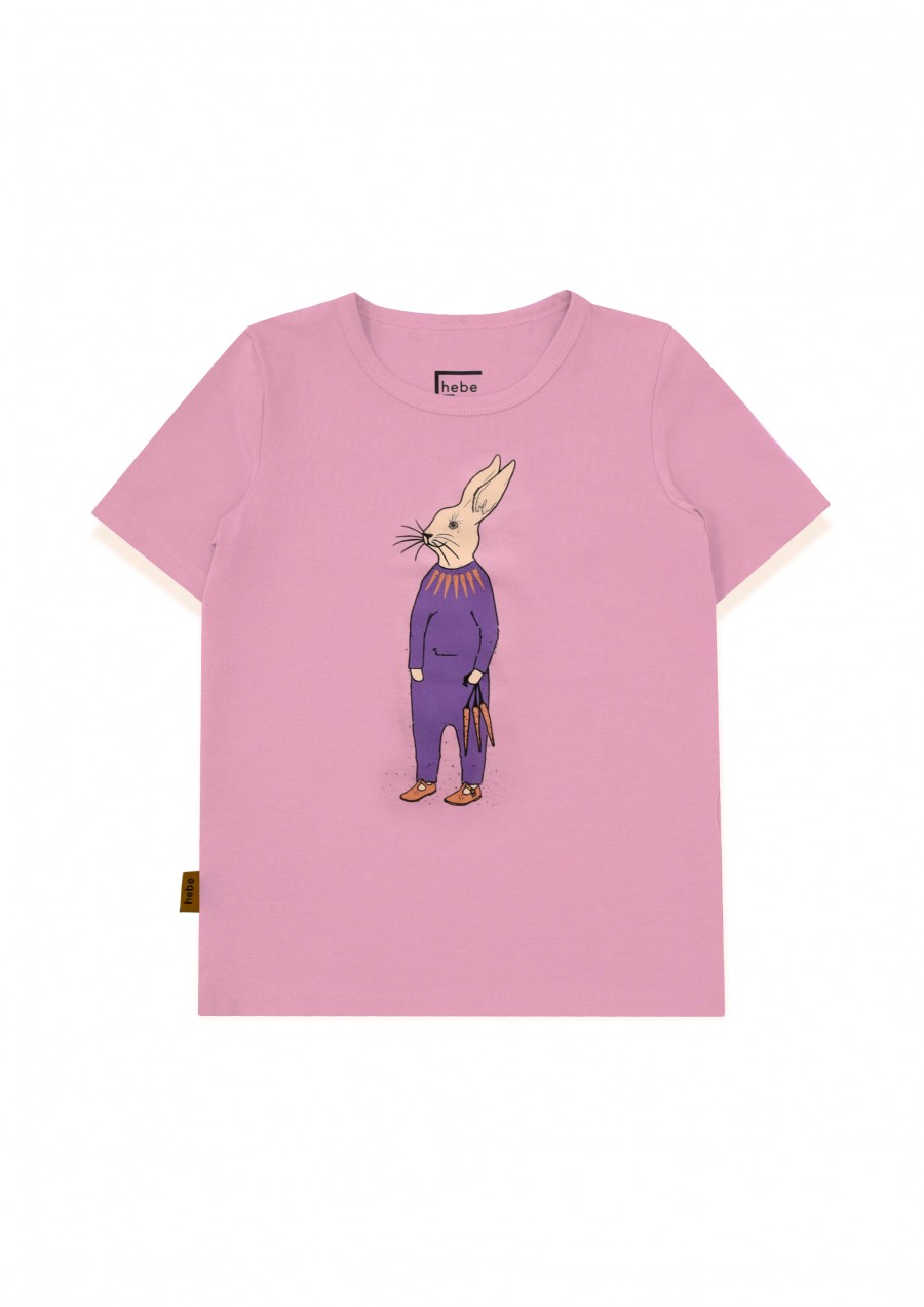 Top pink with bunny SS24544