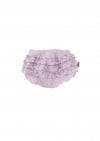 Bloomers violet muslin with ruffle SS24309