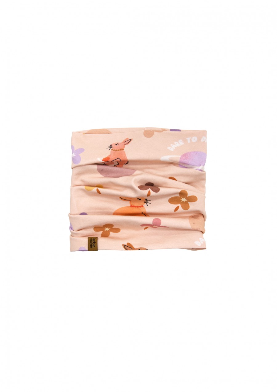 Scarf with allover unicorn print FW24116