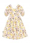 Dress with floral and fruit print for female SS23173