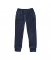 Sweatpants cotton velvet navy FW20111L