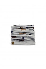 Scarf with all-over dog print
