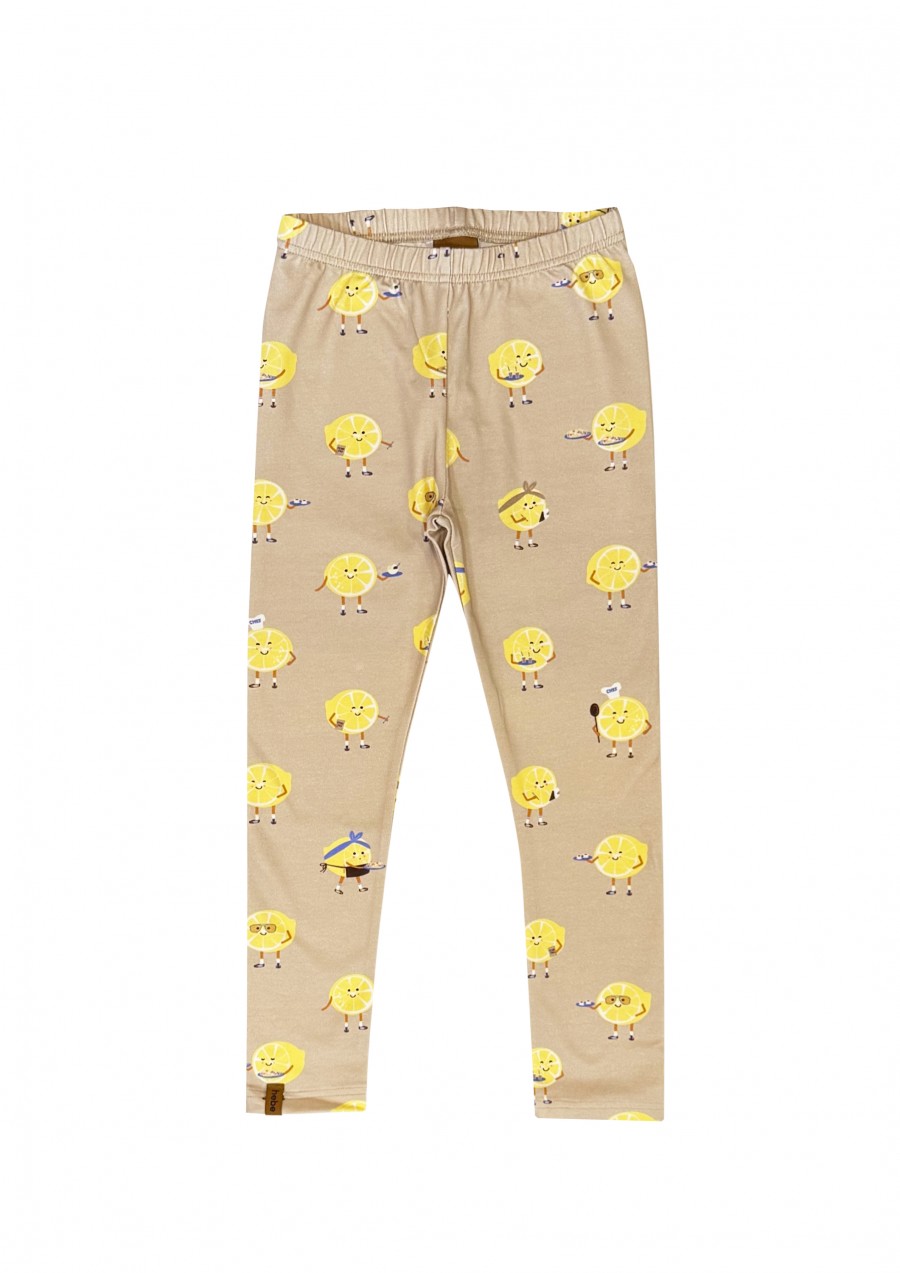 Legingi with lemon chef allover print 0136_S25373