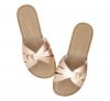 Salt-Water Slides rose gold sandals, adults 9921T