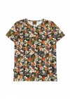 Top with flower print for female LIGO2312