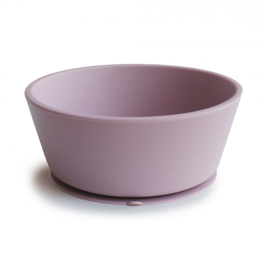 Mushie Silicone Bowl - Soft Lilac 2330442