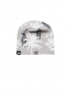 Hat with grey animal and palm print SS20204