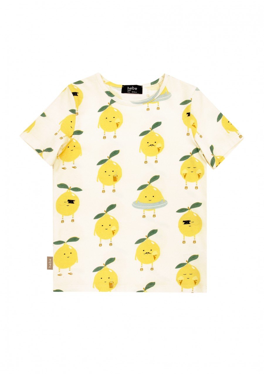 Top with lemons print SS23246