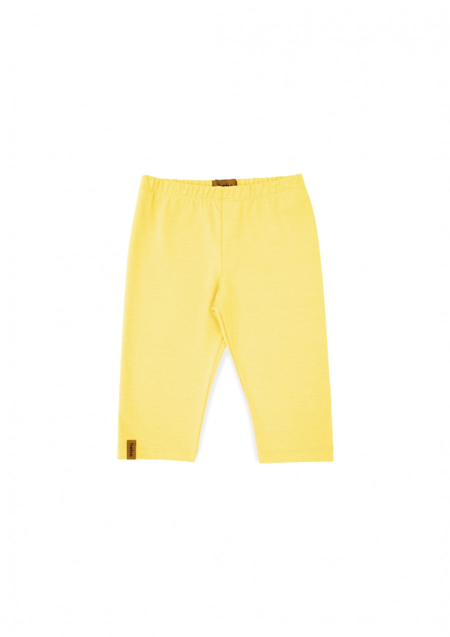 Short leggings yellow SS24099L