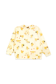 Sweater with pasta print