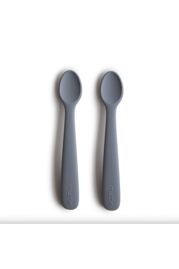 Mushie Silicone Feeding Spoons 2-Pack- Tradewinds 2360203