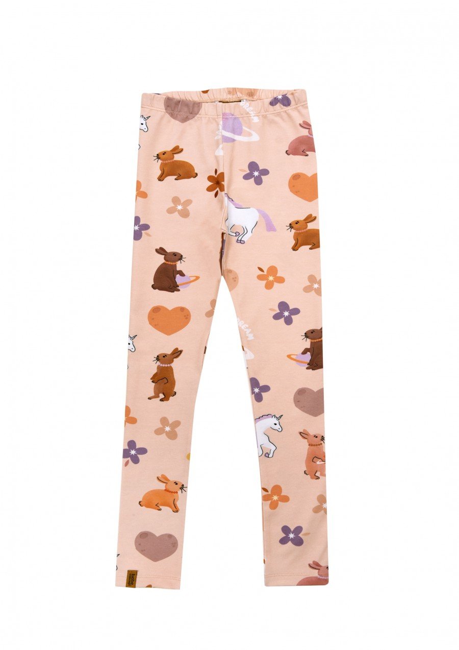 Leggings with allover unicorn print FW24118