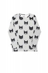 Grey top with cats FW18084