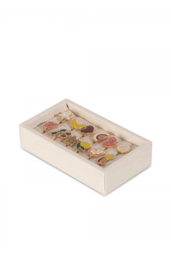 Ring set, 12pcs