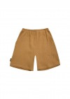 Shorts light brown muslin for boys SS21171L
