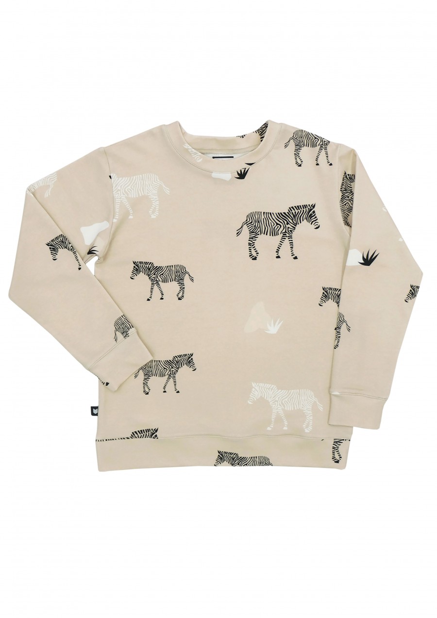 Sweater with zebra print SS180037