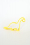 MĪCI  stencil yellow dino MICIdino4