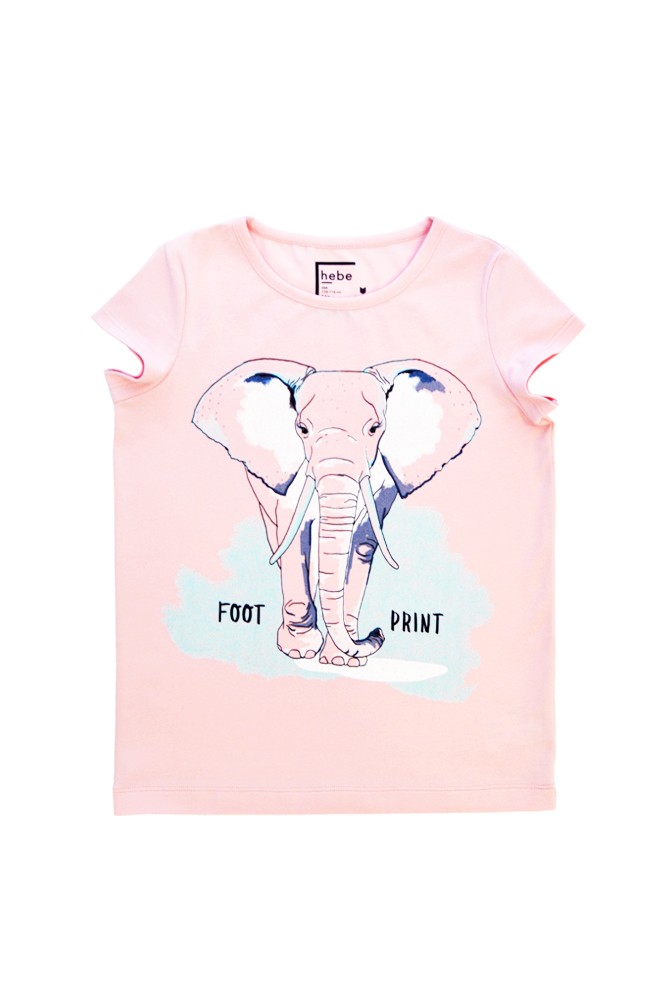 Top pink with elephant MTO0016S