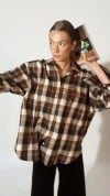 Tina brown cocoa shirt 0389_LM002
