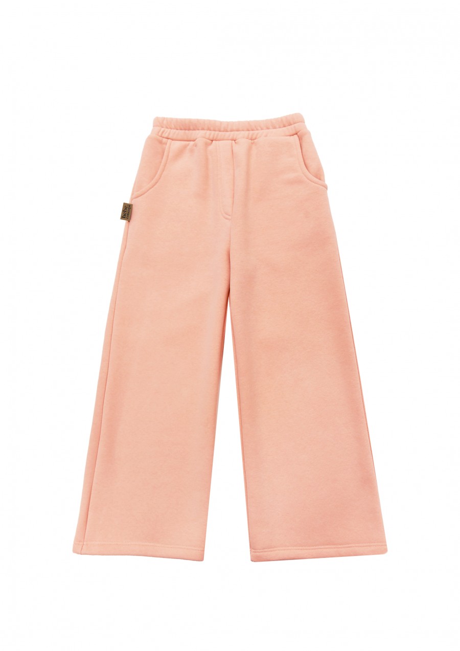 Pants wide pink FW24106