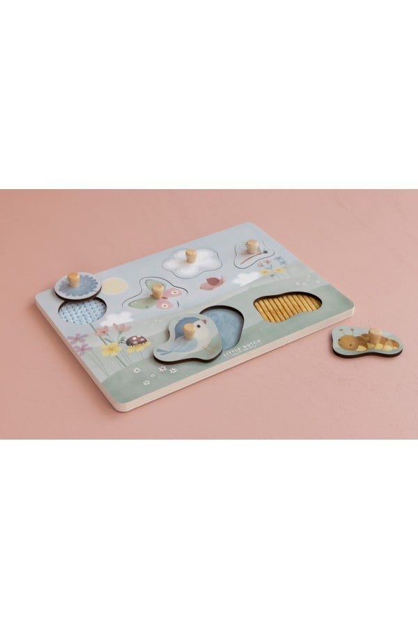 Tactile Puzzle  ́Flowers & Butterflies ́ FSC LD4765