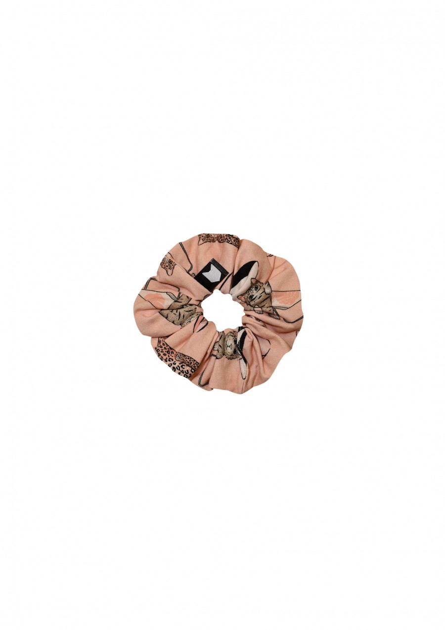 Scrunchy with pink pool print SS20239