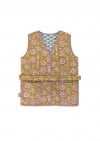 Vest quilted fabric with print SS23126L