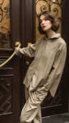 Lazy blossom beige shirt 0371_LM009