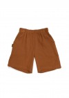 Shorts brown muslin SS24210L