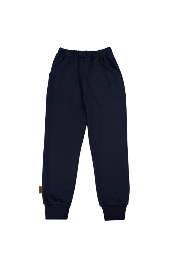 Pants with pockets navy blue 0186_F25223