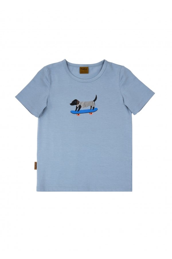 Top blue with dog SS24289L