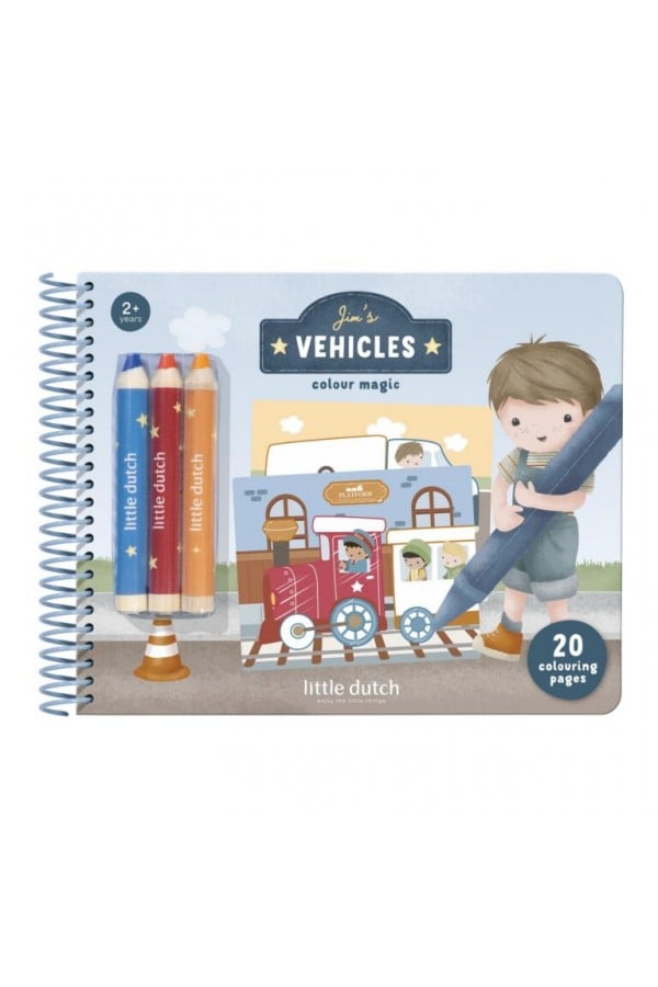 Little Dutch Colour Magic Book  ́Jim & Friends ́ LD126855