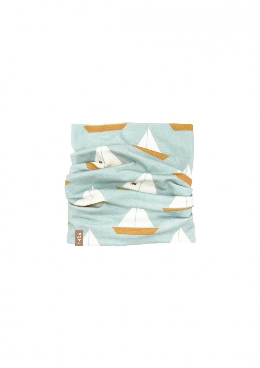 Scarf with yacht print SS23327